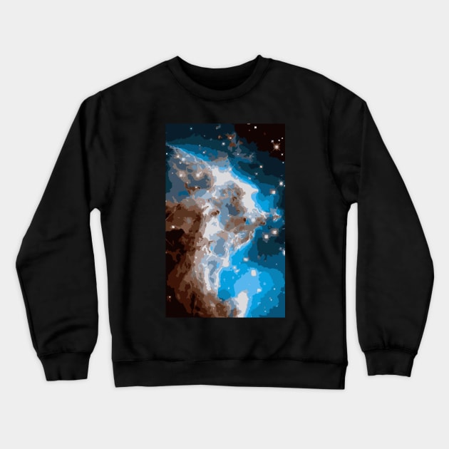 Overall_print Crewneck Sweatshirt by Alazar4